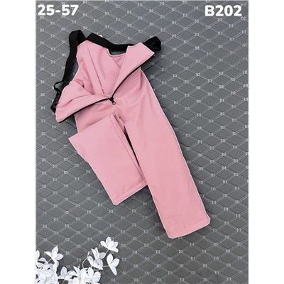 Брюки B202 пудра