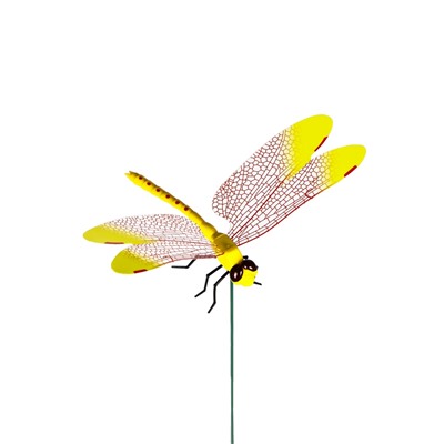 Штекер «Стрекоза Сенди», 14×9 см/45 см, набор 6 шт., МИКС