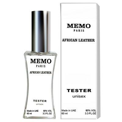 Memo African Leather тестер унисекс (60 мл) Duty Free (неверная дата на коробке)