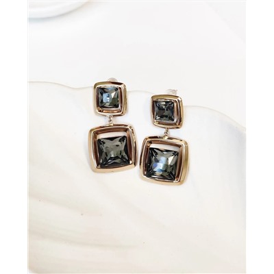 Серьги с кристаллами Swarovski