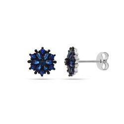 Серьги из серебра куб.циркон., МЦВА389с
