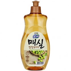 LION CHARM Green Средство для мытья посуды, овощей и фруктов (Японский абрикос) 500 г