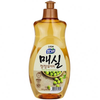 LION CHARM Green Средство для мытья посуды, овощей и фруктов (Японский абрикос) 500 г