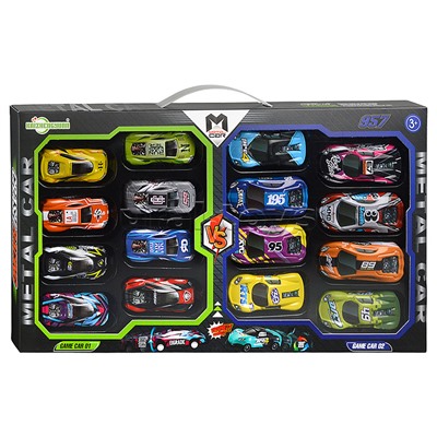 Набор машин "Турнир" в коробке