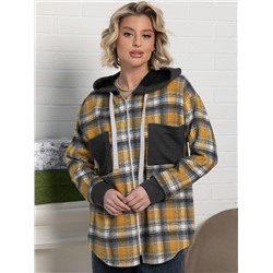 Рубашка Больше чем стиль НЬЮ (желтая) Б15127-50М