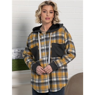 Рубашка Больше чем стиль НЬЮ (желтая) Б15127-50М