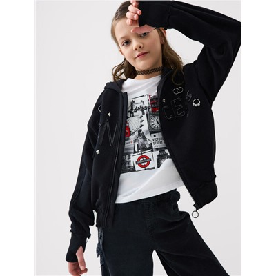 Толстовка трикотажная для девочек