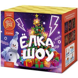 Фейерверк ЕС682 Ёлка-шоу (1,25" х 36)