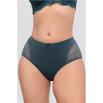 Набор трусов 8003 OIRO хлопковые с узором 3 шт (Синий, бордо)