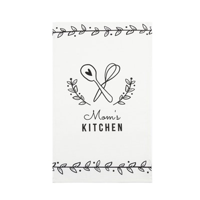 Набор кухонных полотенец Доляна Happiness, 35×60 см -4 шт., 100% хлопок, вафля 160 г/м²