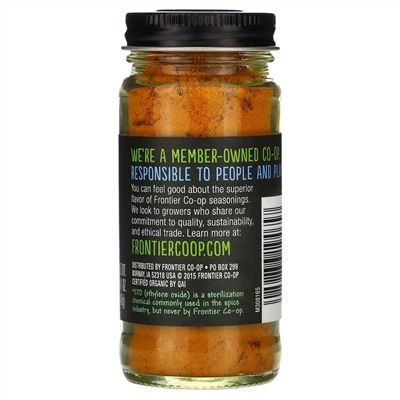 Frontier Natural Products, органический корень куркумы, 40 г (1,41 унции)