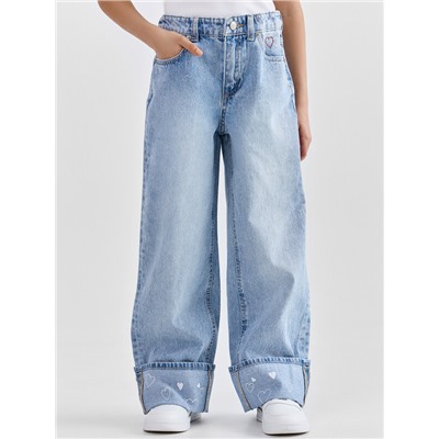 ДЖИНСЫ ДЛЯ ДЕВОЧЕК (осенне-зимний ассортимент) 2026-1DTG503-1t