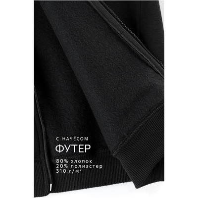 Теплый детский костюм из футера трехнитки с начесом Happyfox