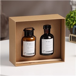 Набор подарочный: диффузор 120 мл, свеча ароматическая, 120 г, Красное помело