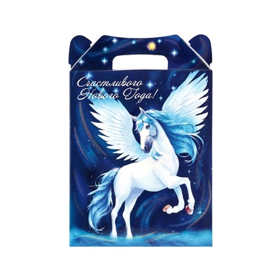 Сладкий новогодний подарок «Северное сияние», детский, 900 г