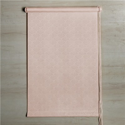 Штора рулонная «Дольче вита», 45×160 см, цвет персиковый