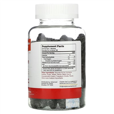Chapter One, I is for Iron, 60 Gummies