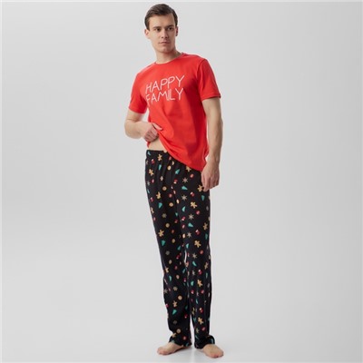 Пижама мужская KAFTAN Happy family размер 48