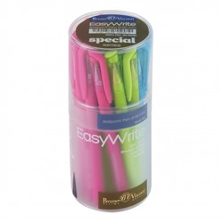 Ручка шариковая 0.5 мм "EasyWrite.SPECIAL" синяя (4 цвета корпуса) 20-0040 Bruno Visconti