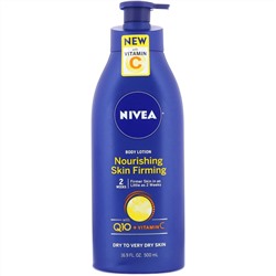 Nivea, Nourishing Skin Firming Body Lotion, Dry to Very Dry Skin, 16.9 fl oz (500 ml)