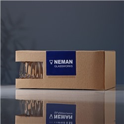 Стаканы для виски, 300 мл, набор 6 шт., хрусталь, прозрачные