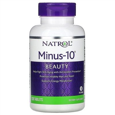 Natrol, Minus-10, 120 таблеток