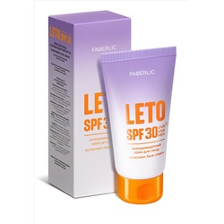 Солнцезащитный крем для лица SPF 30 Leto