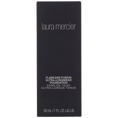 Laura Mercier, Flawless Fusion, Ultra-Longwear Foundation, 5W1 Amber, 1 fl oz (30 ml)