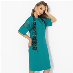 Платье комбинированное, Не по правилам (шик)