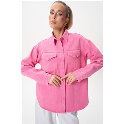 Рубашка Мишель (малиновый)