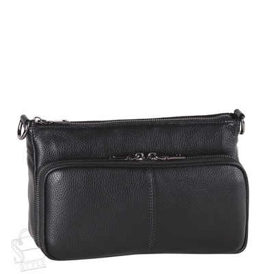 Сумка женская кожаная 8200VG black Vitelli Grassi