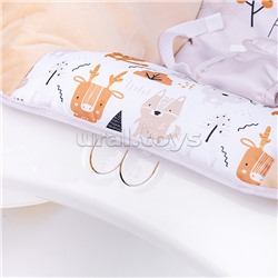 Шезлонг детский "Медвежонок" музыка, вибрация, в коробке