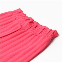 Штанишки детские, рост 62 см, тёмно-розовые