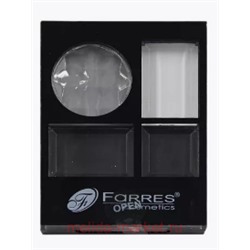 Farres Тени 4-цвета тон 04 белый черный серый 1011
