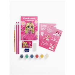 Подарочный набор 10 предметов в машине «Верь в чудеса»