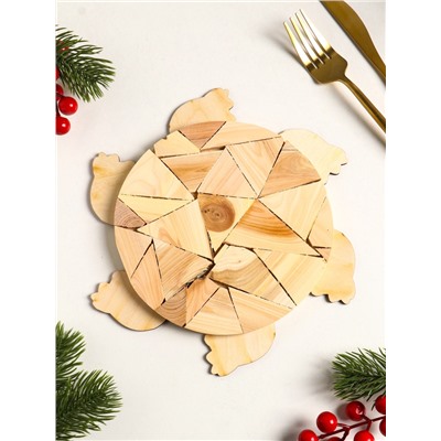 Подставка под горячее «Лошадка», 20 см, можжевельник