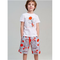 Комплект трикотажный для мальчиков: фуфайка (футболка), шорты