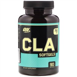 Optimum Nutrition, КЛК, 750 мг, 90 мягких желатиновых капсул