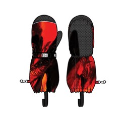 Варежки текстильные для мальчиков