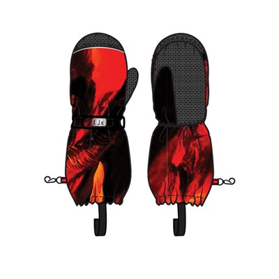 Варежки текстильные для мальчиков