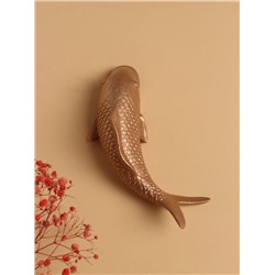 Декор настенный, панно TAKE IT EASY «Рыбка», 16×5 см, золото, левый