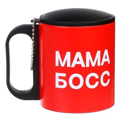 Термокружка «Мама босс», 180 мл, 8.5×6.8 см