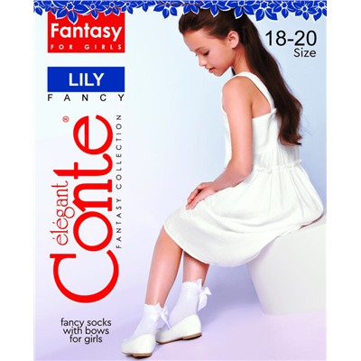 Носки детские CONTE Носки с бантом LILY