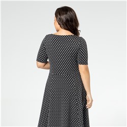 Платье, трикотаж, черный