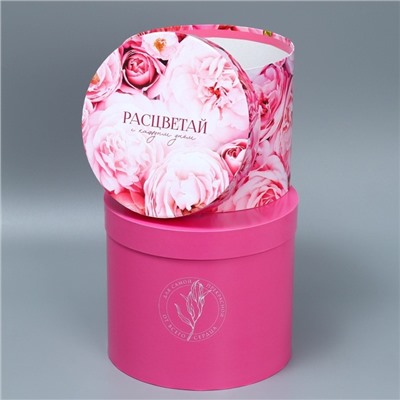 Набор коробок 5 в 1, упаковка подарочная, «Цветы», 13×14 ‒ 19.5×22 см