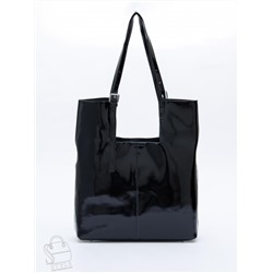 Сумка женская кожаная 5763P black Polina&Eiterou