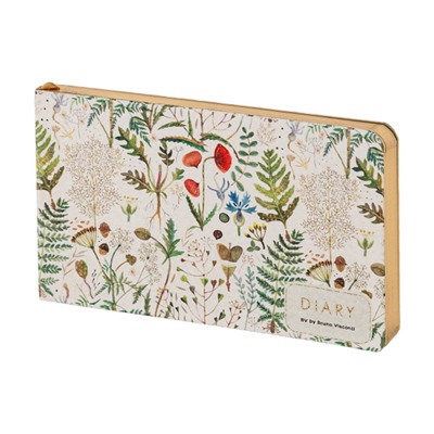 Еженедельник недатированный А6 160 стр. FLEX "FLORA.Луговые травы" 3-741/17 Bruno Visconti