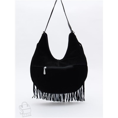 Сумка женская кожаная 5876P black Polina&Eiterou