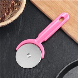 Нож для пиццы и теста Доляна «Наклон», 16.5 см, цвет МИКС