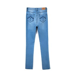 Классические CONTE CON-47 Ультракомфортные прямые джинсы с высокой посадкой